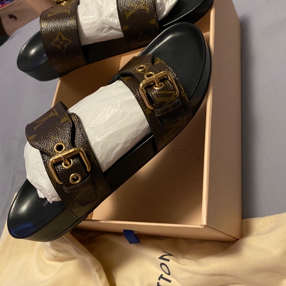 Louis Vuitton Bom Dia Flat Mule - Picture 4 of 7